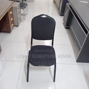 Stackable Black Function Chair