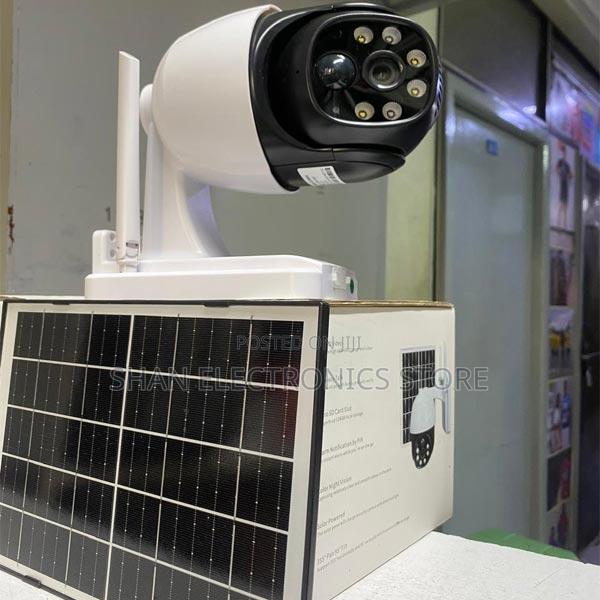 CCTV Solar Camera V380 Pro Smart Built in Battery 4g Sim Card Network
