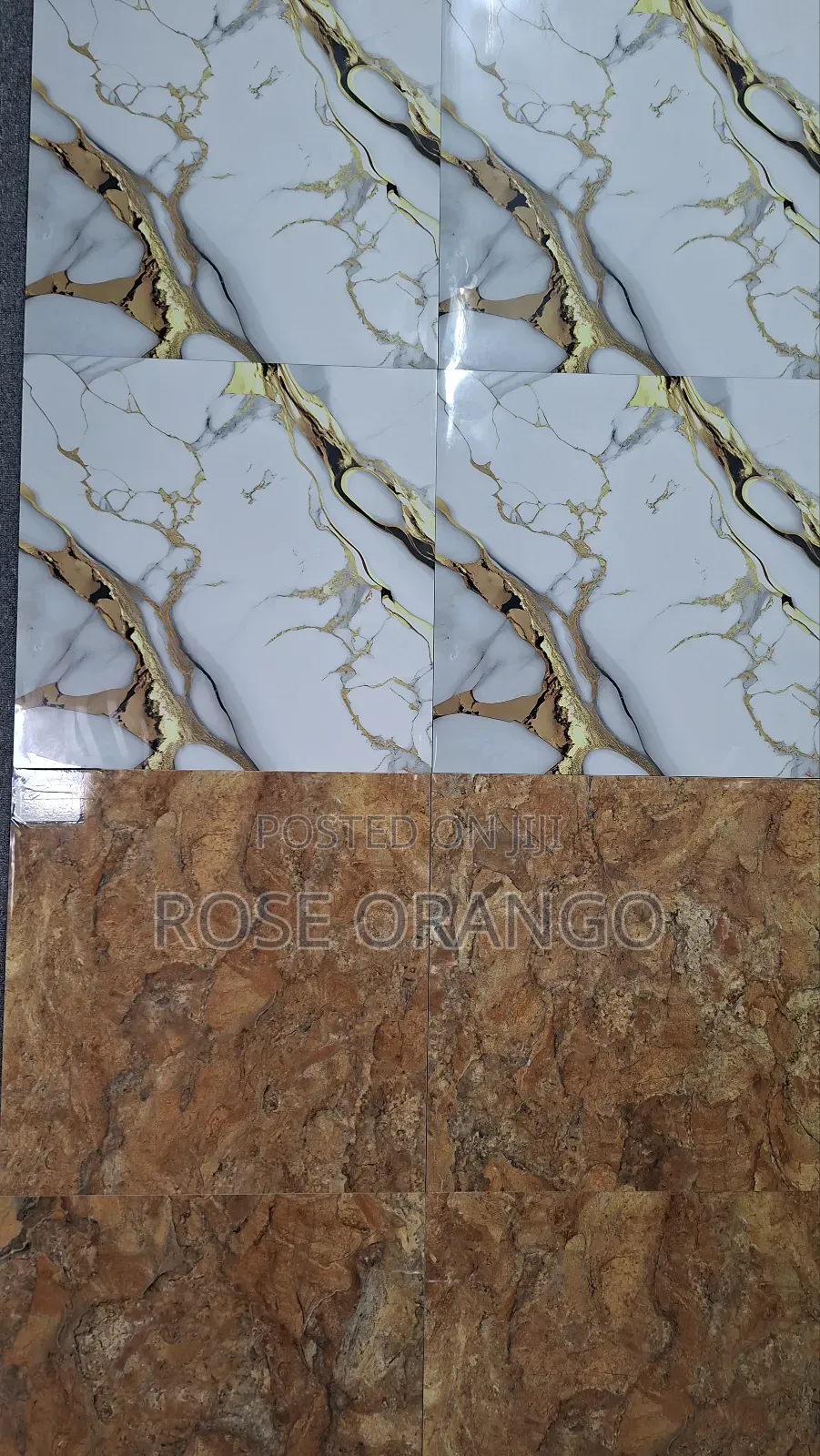 Golden 60x60cm Floor Tiles