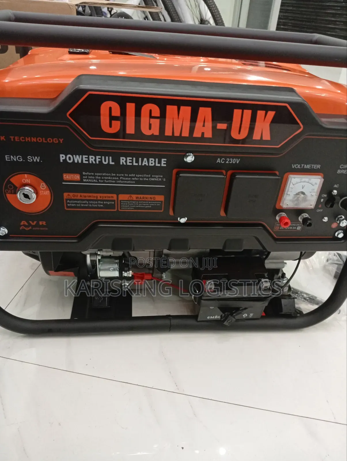 3.5kva Cigma Gasoline Generator