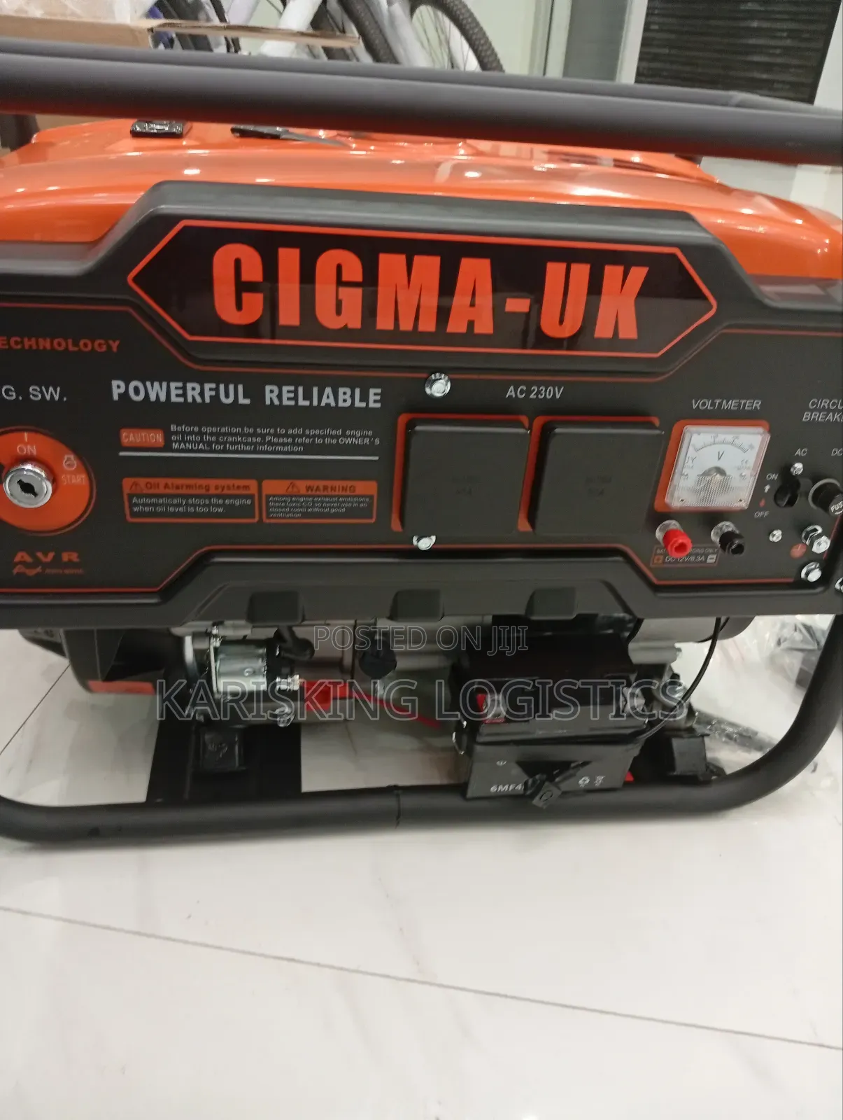 3.8kva Cigma Gasoline Generator