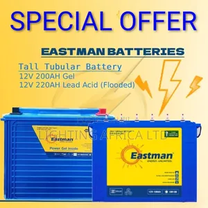 Eastman 200ah - 12v Gel Heavy Duty Solar Battery 4 Years Warranty
