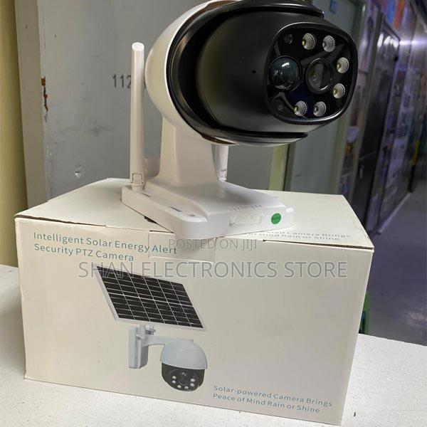 Solar Powered CCTV Camera V380 Pro 4mp 4g Sim Outdoor Solar Camera
