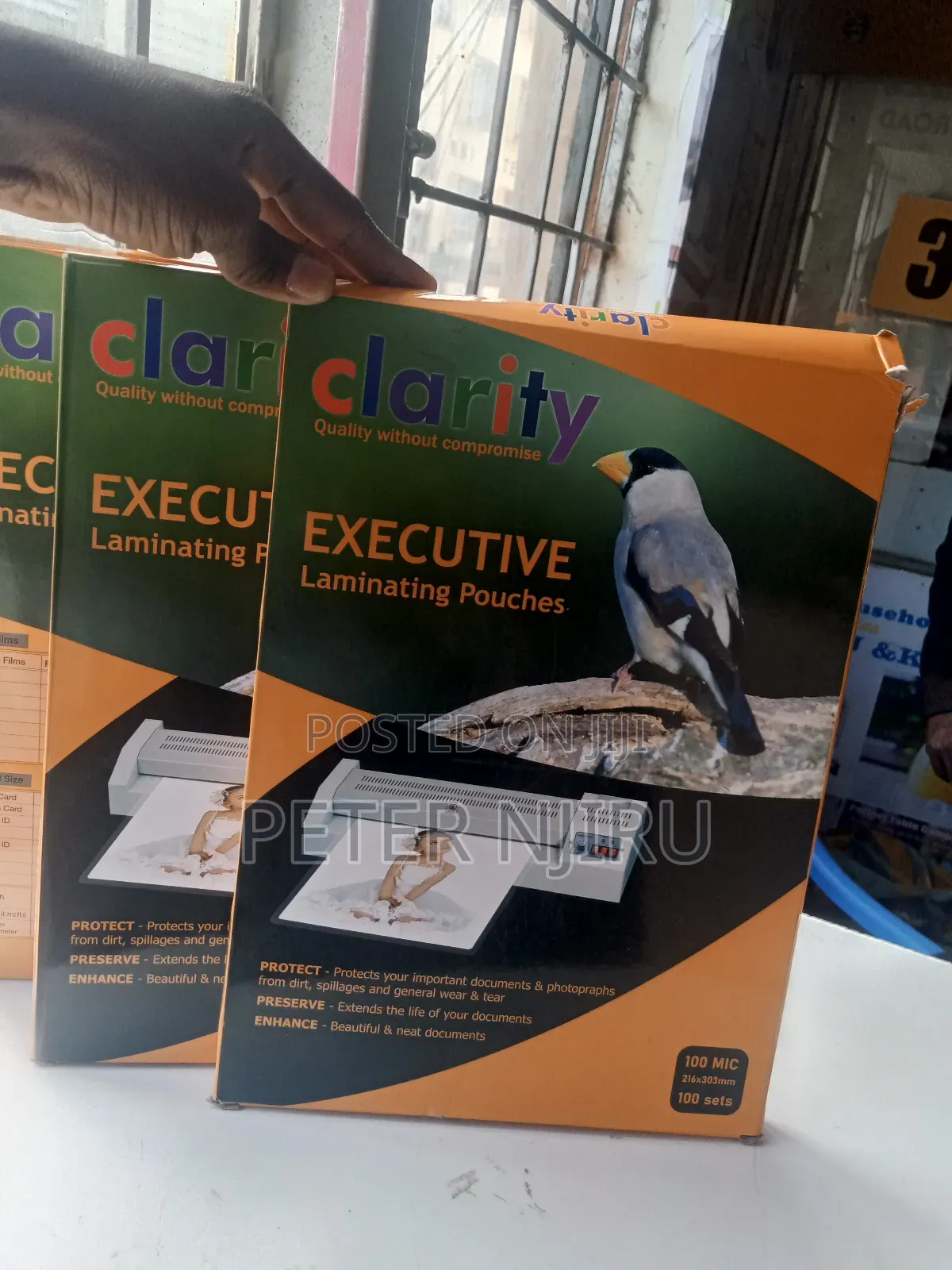 A4 Clarity Executive Laminating Pouches
