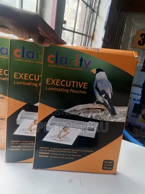 A4 Clarity Executive Laminating Pouches