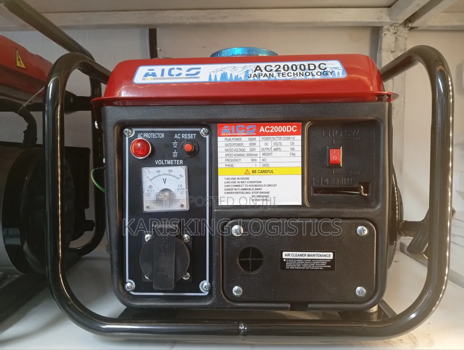 1000watts (1kva) Aico Gasoline Generator