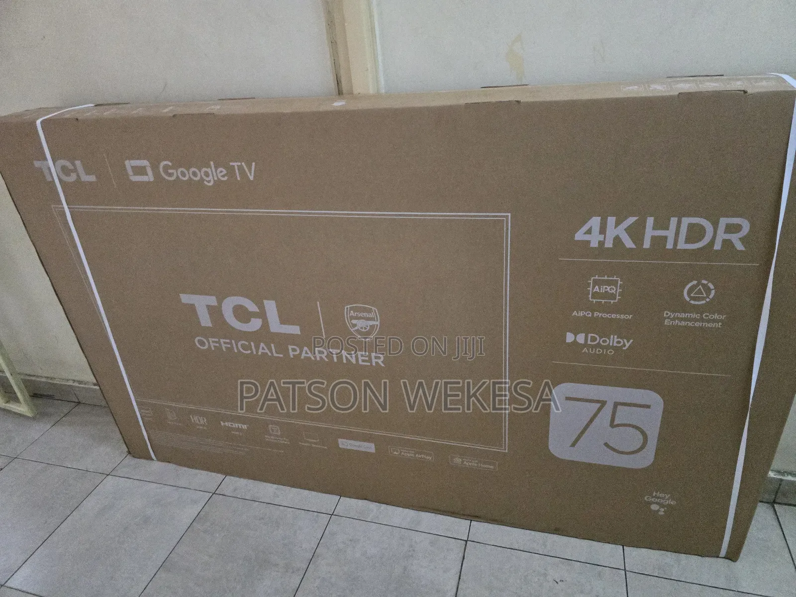 TCL V6c 75 Inch Direct Led HDR Smart TV 75v6c