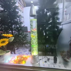 Led Bubble Fish Tube Lamp, Sensory Water Floor Light Decor
