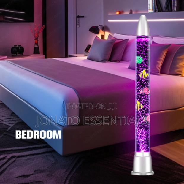 Led Bubble Fish Tube Lamp, Sensory Water Floor Light Decor - thumbnail 3