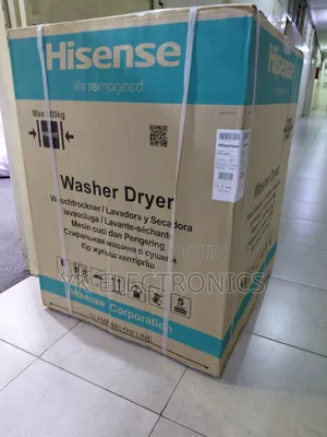 Hisense Wd5s1245bb 12kg Front Load Wash Dry Washing Machine
