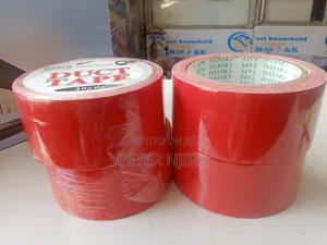 Bright Office Binding Tape Red Color