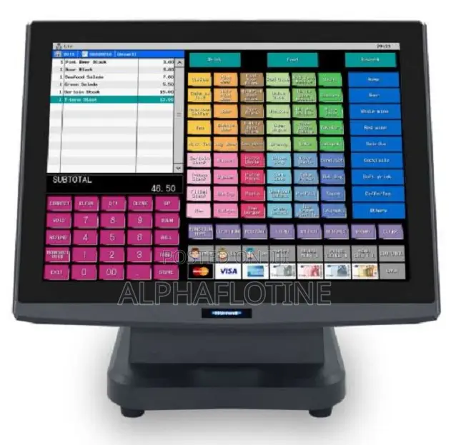 All in One Pos System Core I5 4th Gen ,8gb 256gb SSD