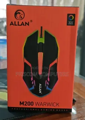 M200 Warwick Wired Gaming Mouse 3 Button - Backlight