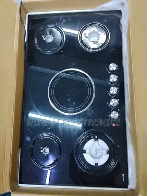 Bolesi 4+1 Cast Iron With Gas Sensor 60*90 – Hob-Hb-59305d