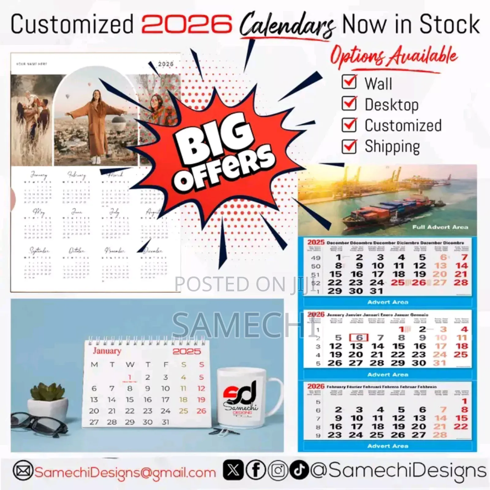 2026 Calendar Printing Diaries