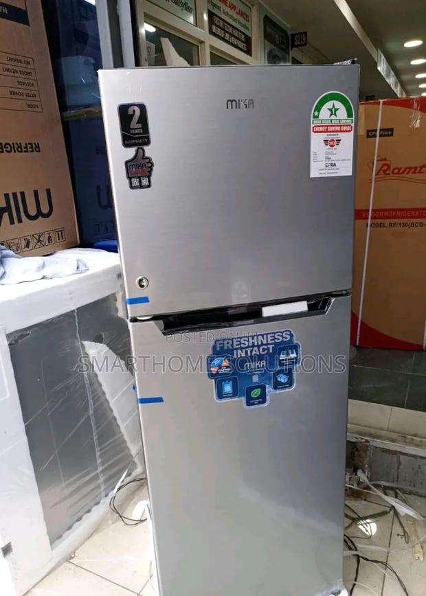Mika 138 Litres Double Door Refrigerator