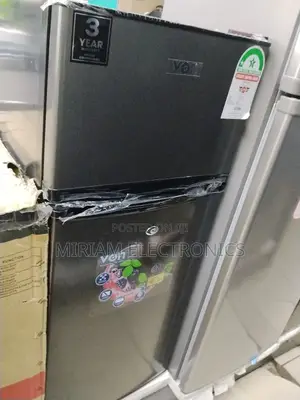 Von 125 Litres Double Door Fridge Direct Cool