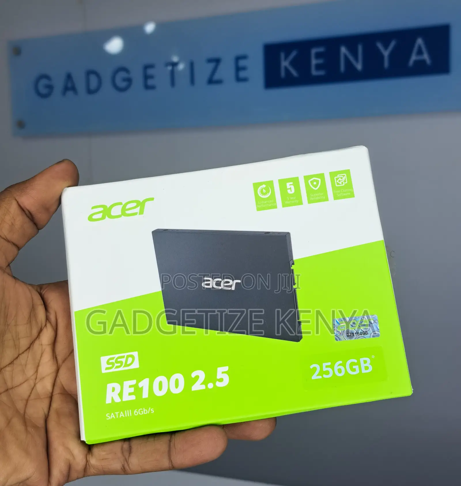 256gb Acer 2.5” Sata SSD Drive
