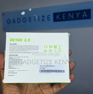 256gb Acer 2.5” Sata SSD Drive