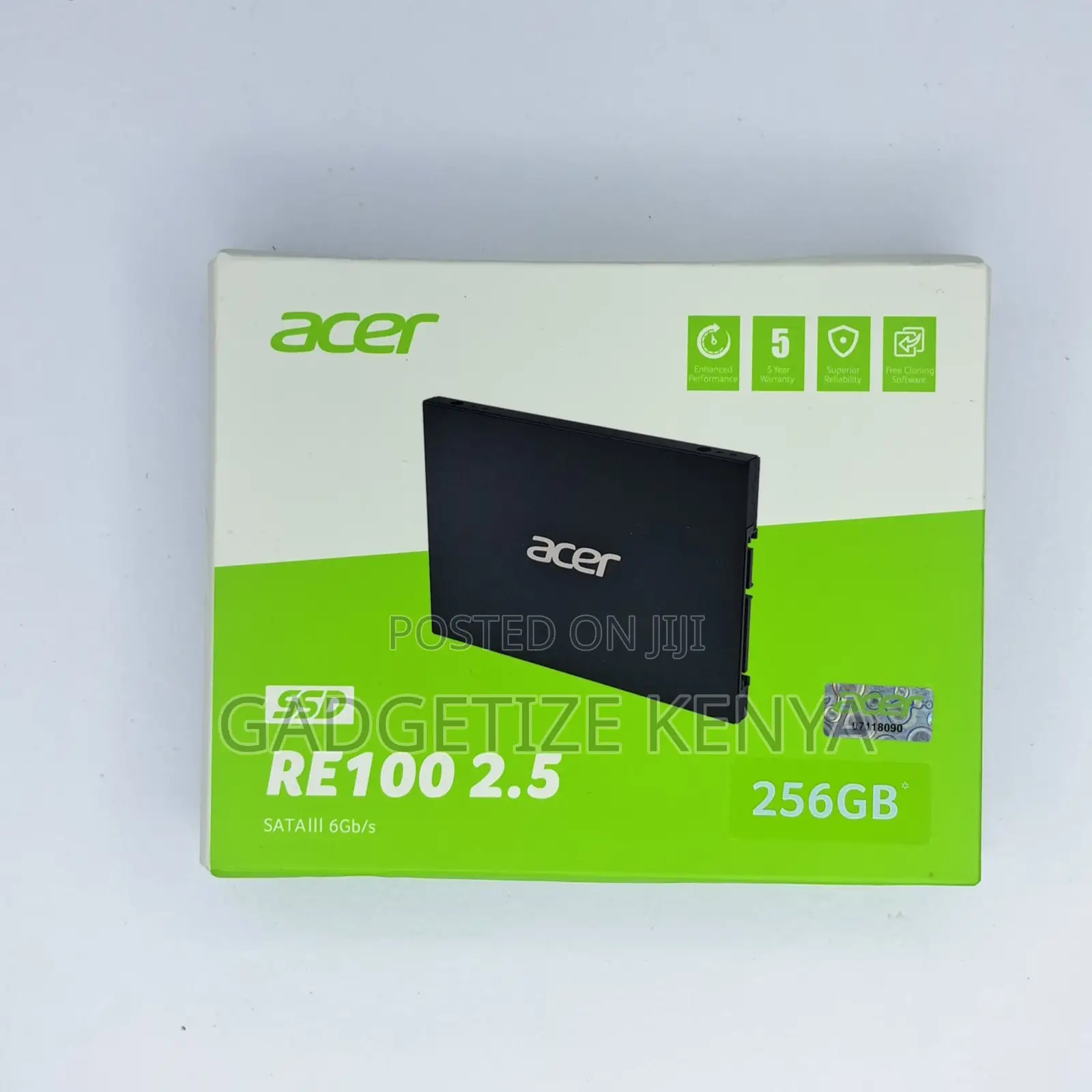 256gb Acer 2.5” Sata SSD Drive