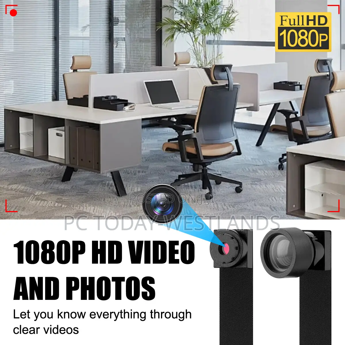 1080p Cam Hd Wireless Wifi Security Mini Micro Spycam Diy Cam