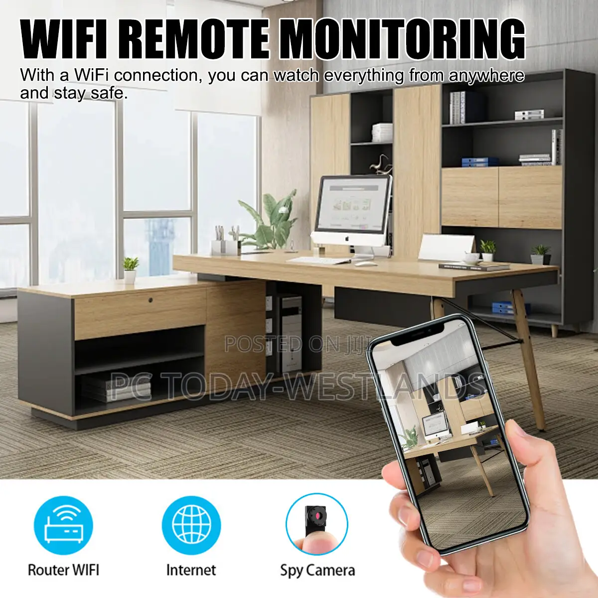 1080p Cam Hd Wireless Wifi Security Mini Micro Spycam Diy Cam