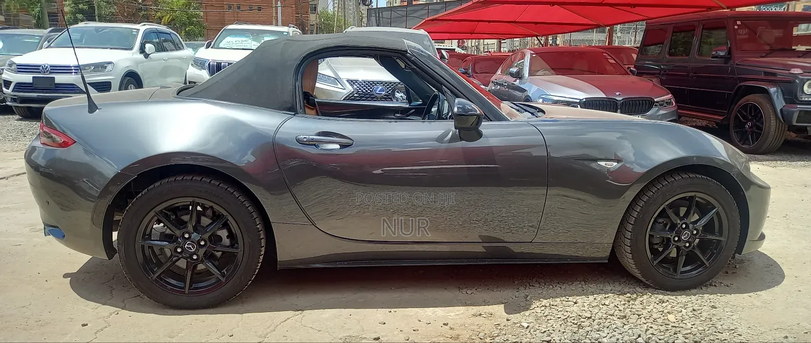 Mazda MX-5 Miata RF 2018 Gray