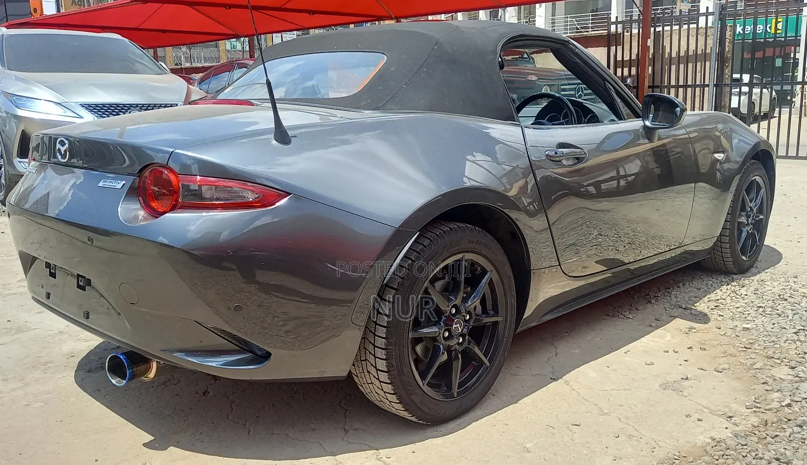 Mazda MX-5 Miata RF 2018 Gray