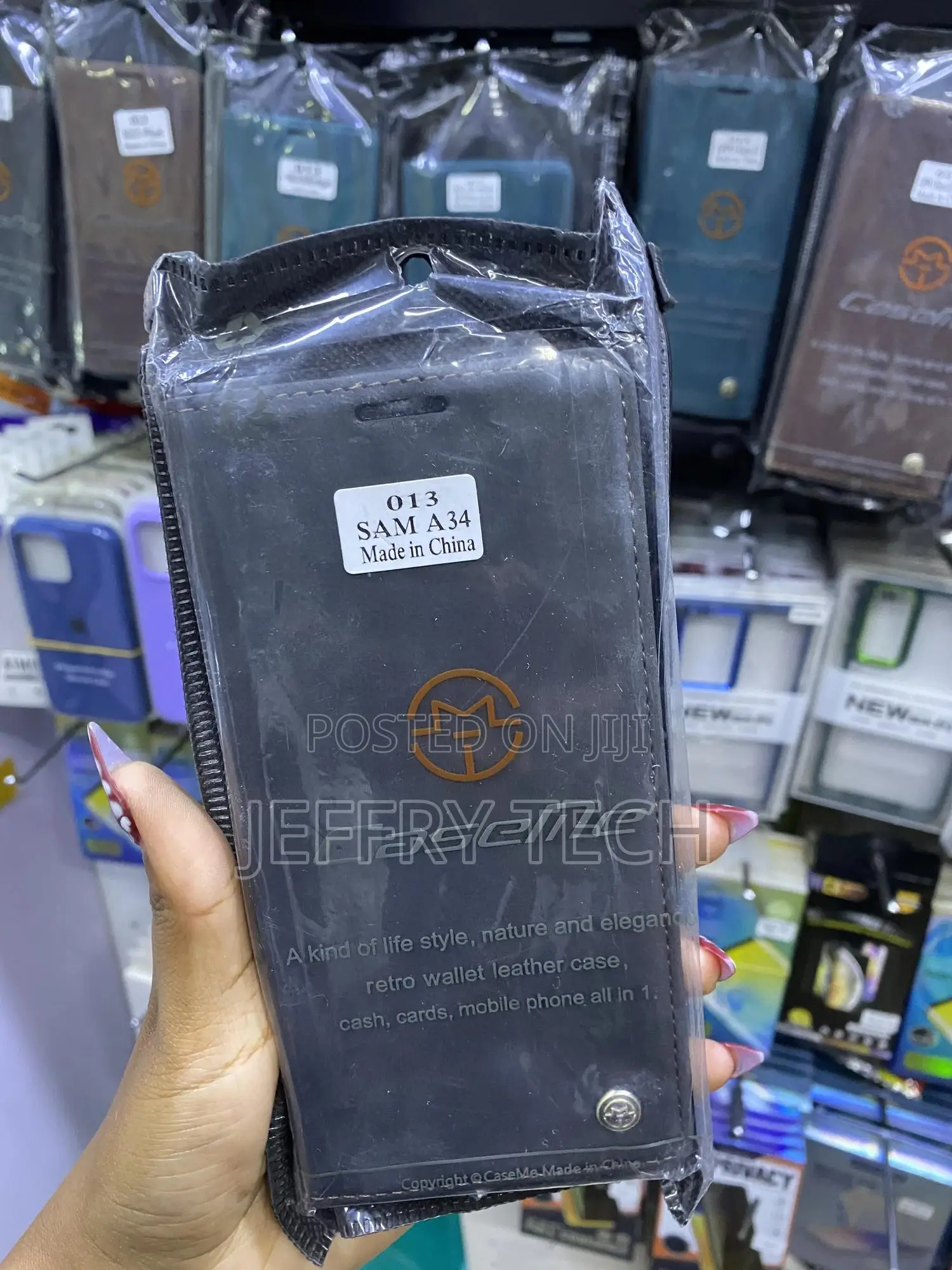 Xceula Caseme for Samsung Galaxy A34 Wallet ,Soft Pu Leather Flip Case