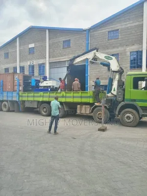 Mguu Kumi Trucks With Hoisting Cranes Are Available