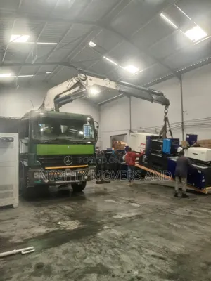 Mguu Kumi Trucks With Hoisting Cranes Are Available