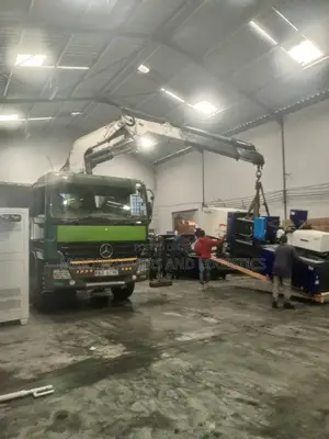 Mguu Kumi Trucks With Hoisting Cranes Are Available
