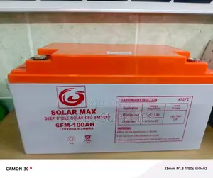 Solar Battery 100ah/ Deep Cycle Solar Battery