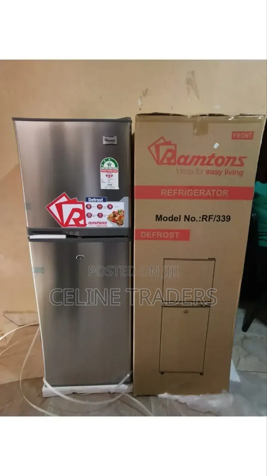 Smart Cooling, Double the Space – Ramtons 138l Refrigerator