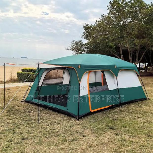 4.6m by 3m by 2m Mega 15 Person Tent