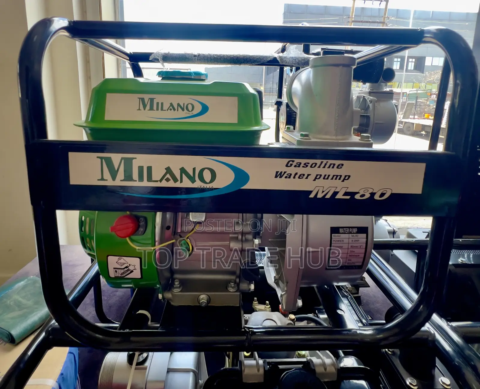 Milano Ml80 Gasoline Water Pump 3 Inch 8hp