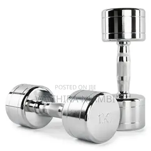 ,10kg Chrome Dumbbells (Ctn Package)