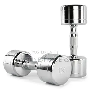 ,10kg Chrome Dumbbells (Ctn Package)