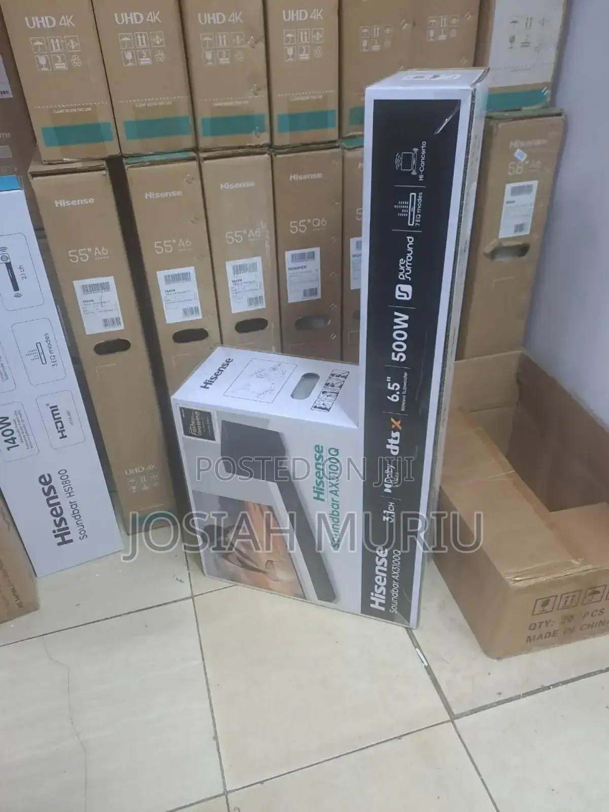 Hisense Ax3100q 3.1ch 500watts Soundbar