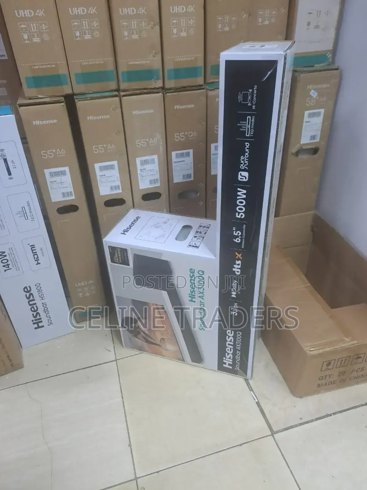 Hisense Ax3100q 3.1ch 500watts Soundbar