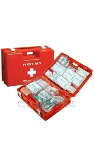 Portable First Aid Box (Plastic)