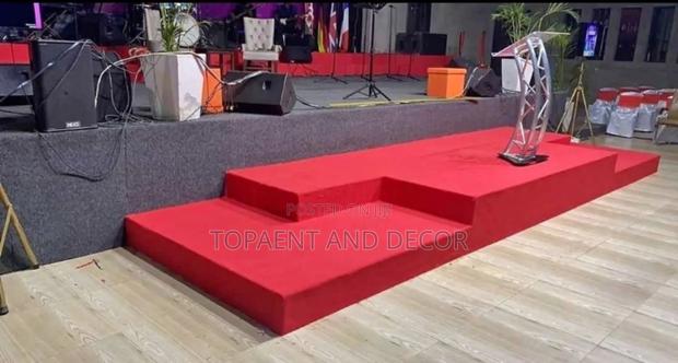 Smooth and Durable Church Pulpit Wall to Wall Carpet - main view