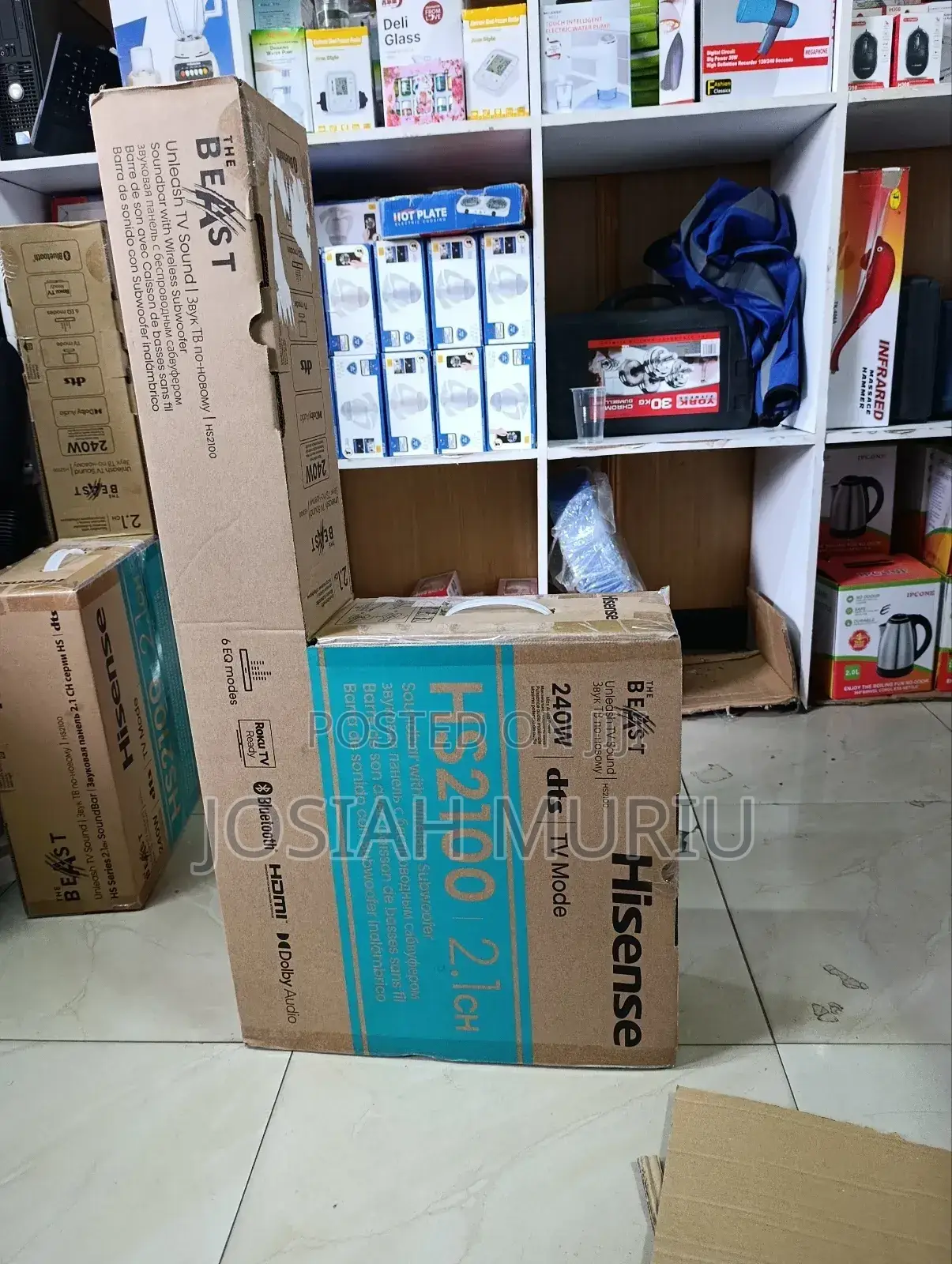 Hisense 2.1ch 240watts Wireless Soundbar