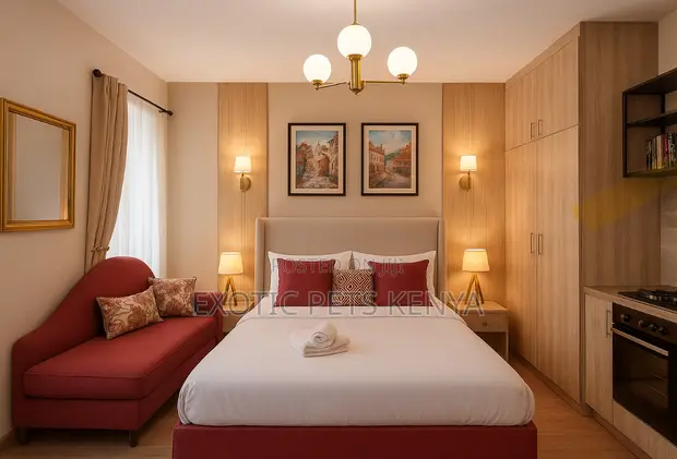 Furnished Studio Apartment in South Suites for rent
