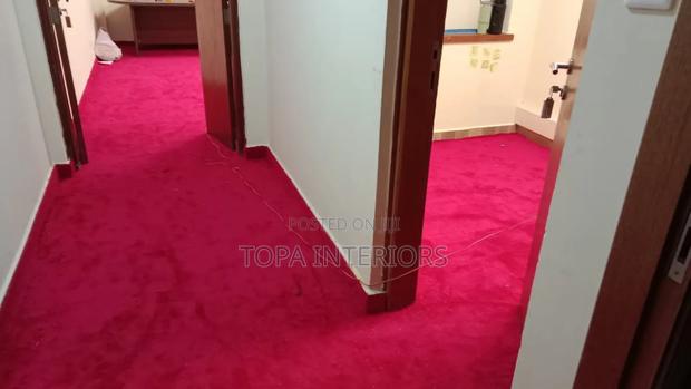 Soft Plain Red Office Carpets for a Vip Office Look