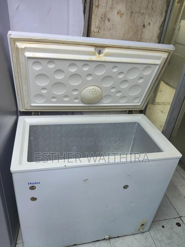 Ramtoms White Painted Deep Freezer - thumbnail 3