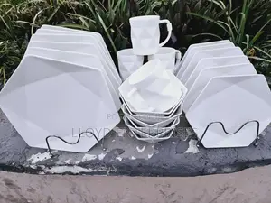 24pcs Hexagonal Dinner Set