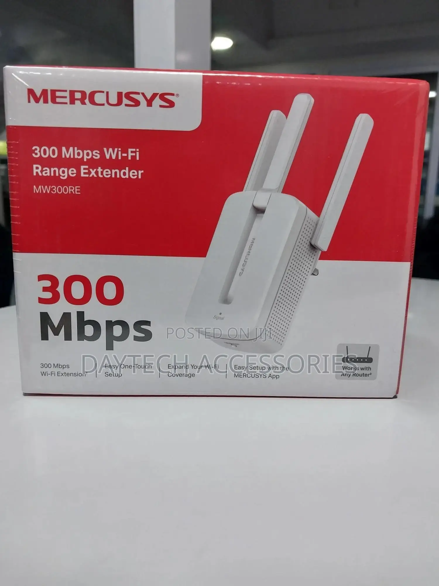 Mercusys Mw300re N300 Wifi Extender Up to 300mbps Ghz.