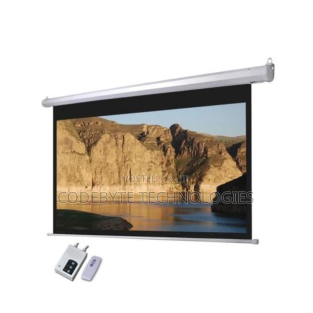 Lightwave 300×300 Cm Electric Projector Screen - thumbnail 2
