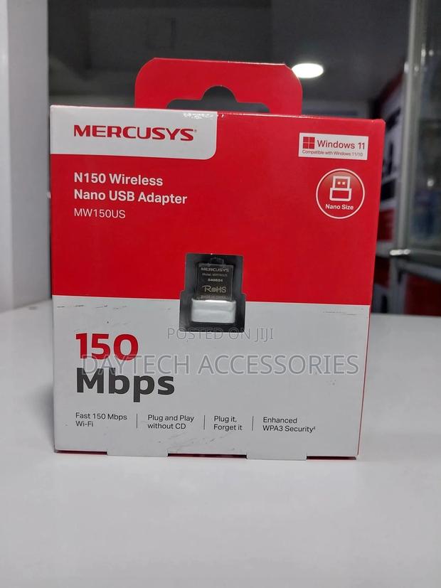 Mercusys Mw150us Usb Nano Wifi Adapter - thumbnail 2